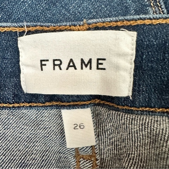 FRAME Le‎ Cut-Off Shorts Denim Jeans Size 26 - Picture 8 of 10